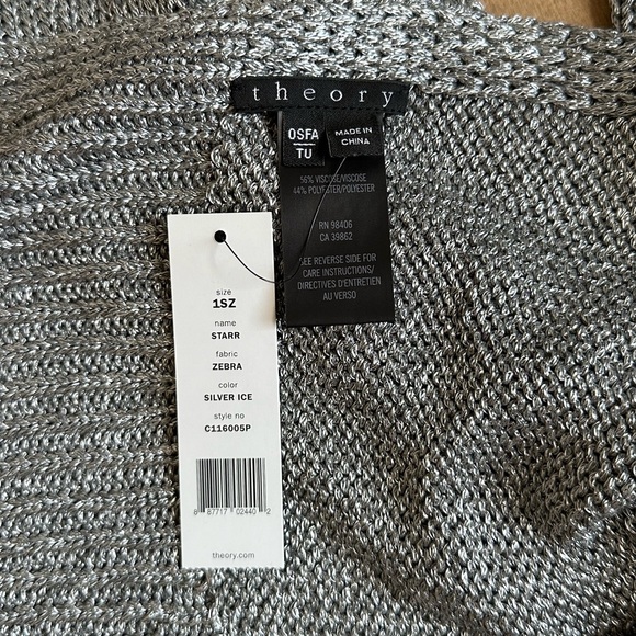 Theory metallic Silver Ice Scarf - Picture 5 of 7
